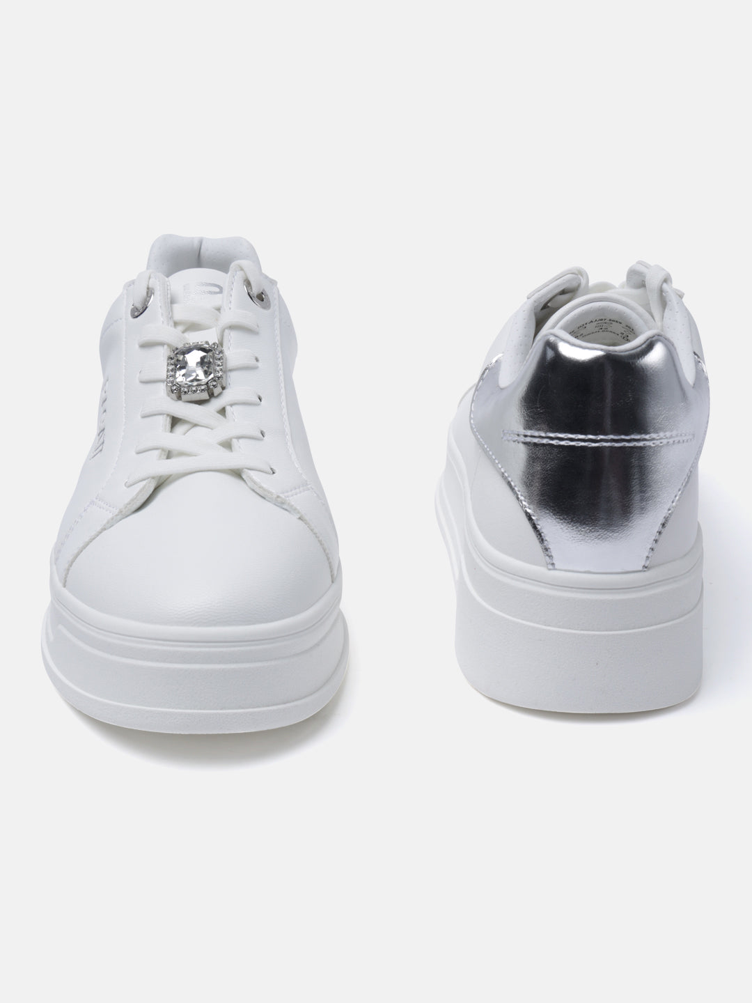 BAGATT Piper Evo White Mid Top Sneakers