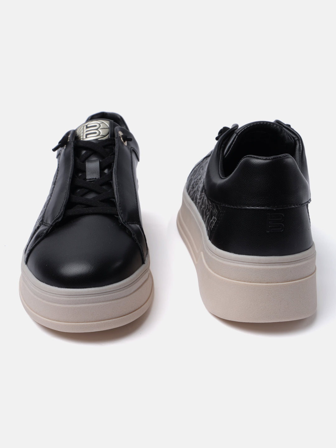 BAGATT Piper Evo Black Mid Top Sneakers