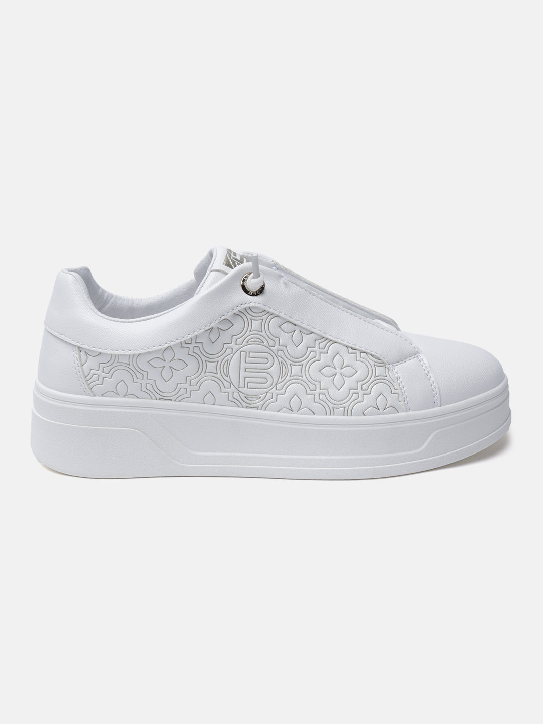 BAGATT Piper Evo White Mid Top Sneakers