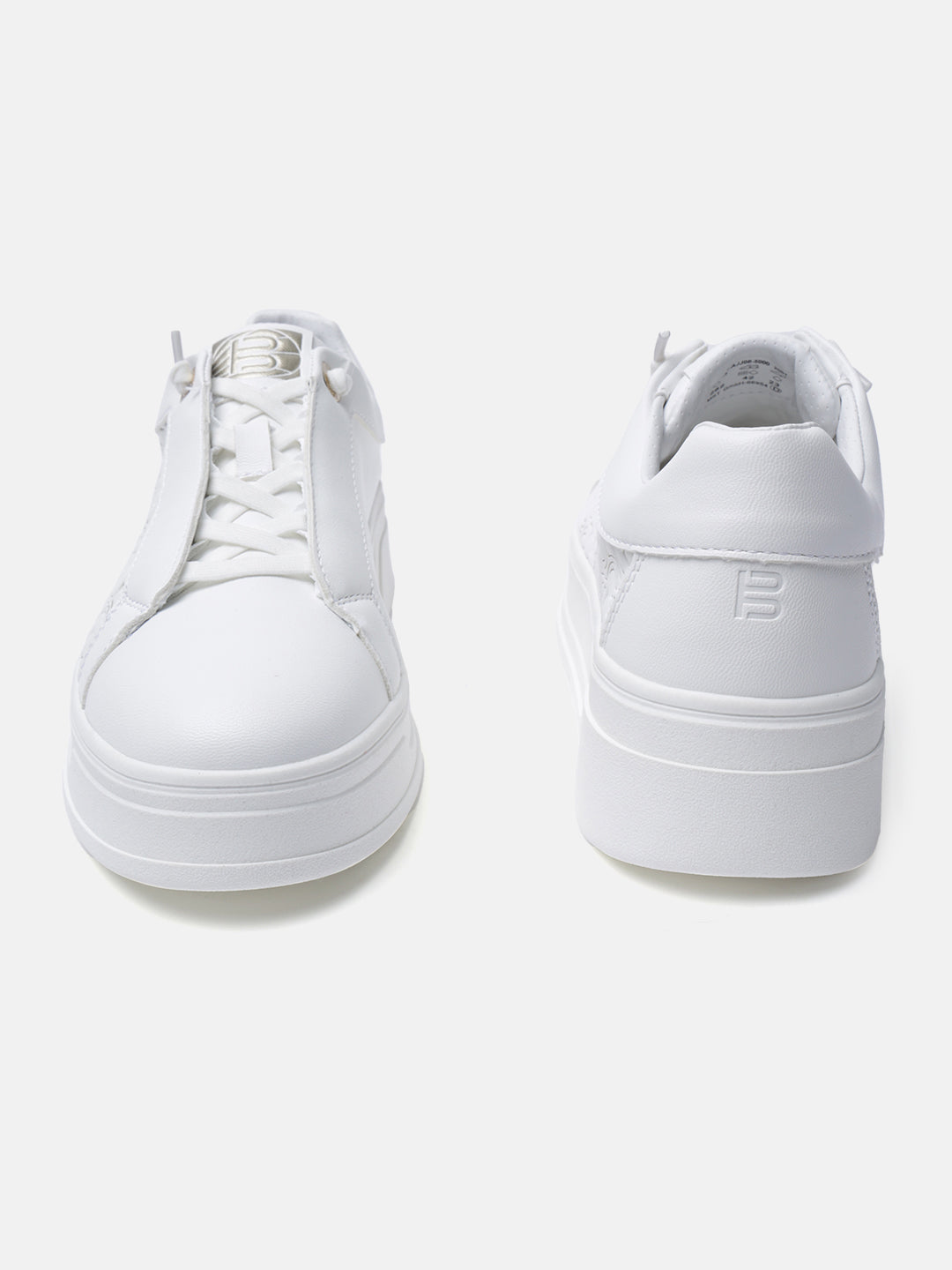 BAGATT Piper Evo White Mid Top Sneakers