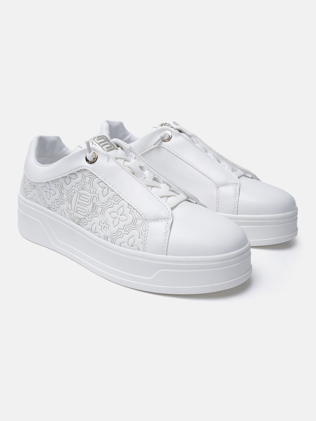 BAGATT Piper Evo White Mid Top Sneakers