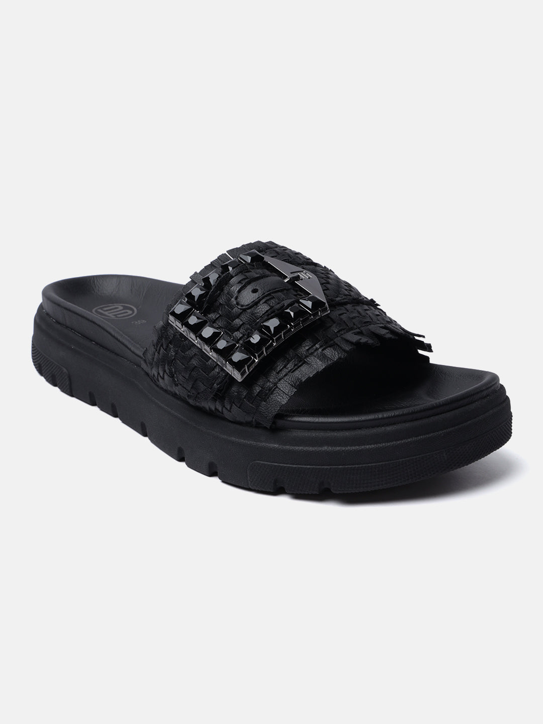 BAGATT Black Flatform sandals