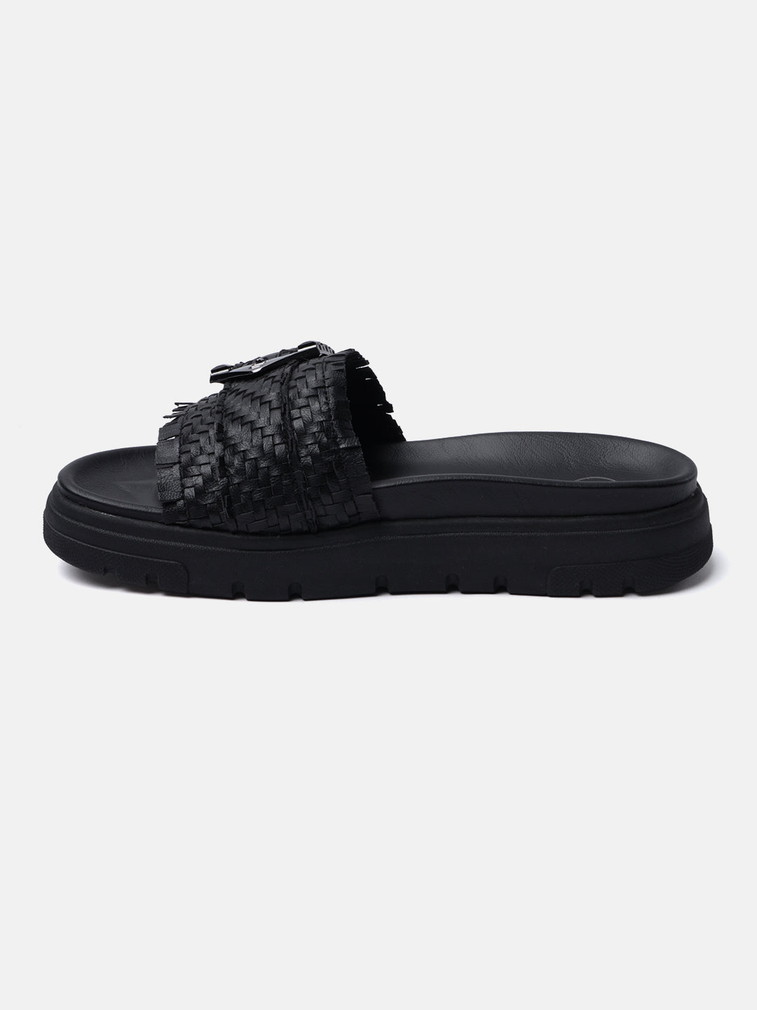 BAGATT Black Flatform sandals