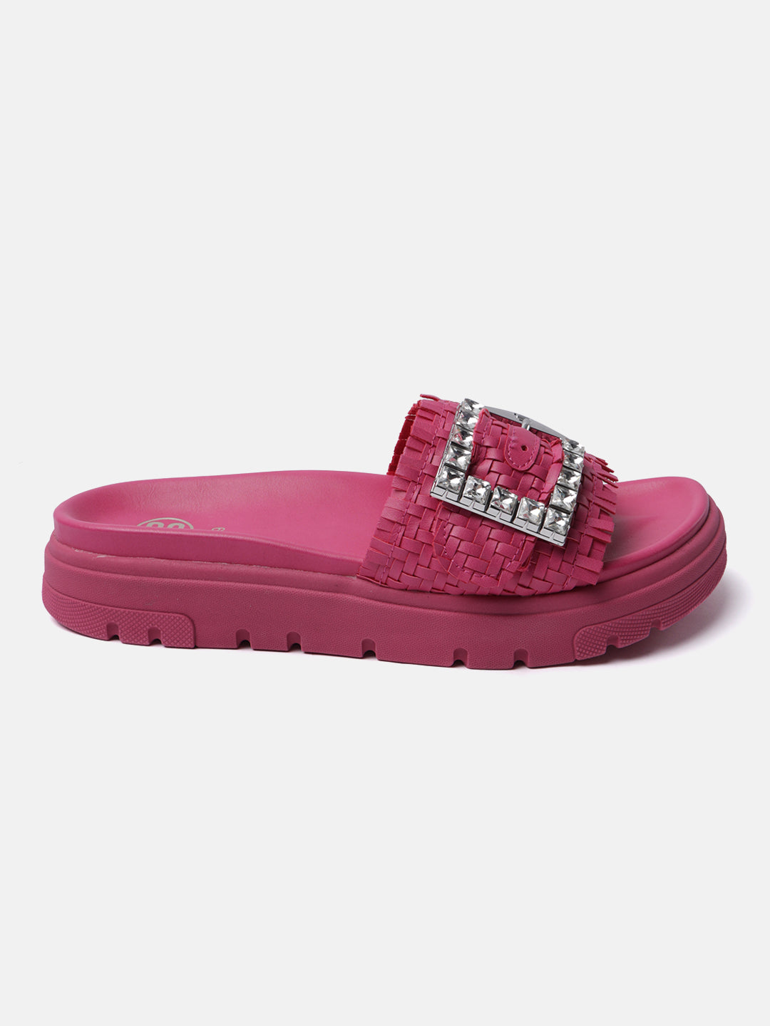 BAGATT Dalia Evo Pink Flatform sandals