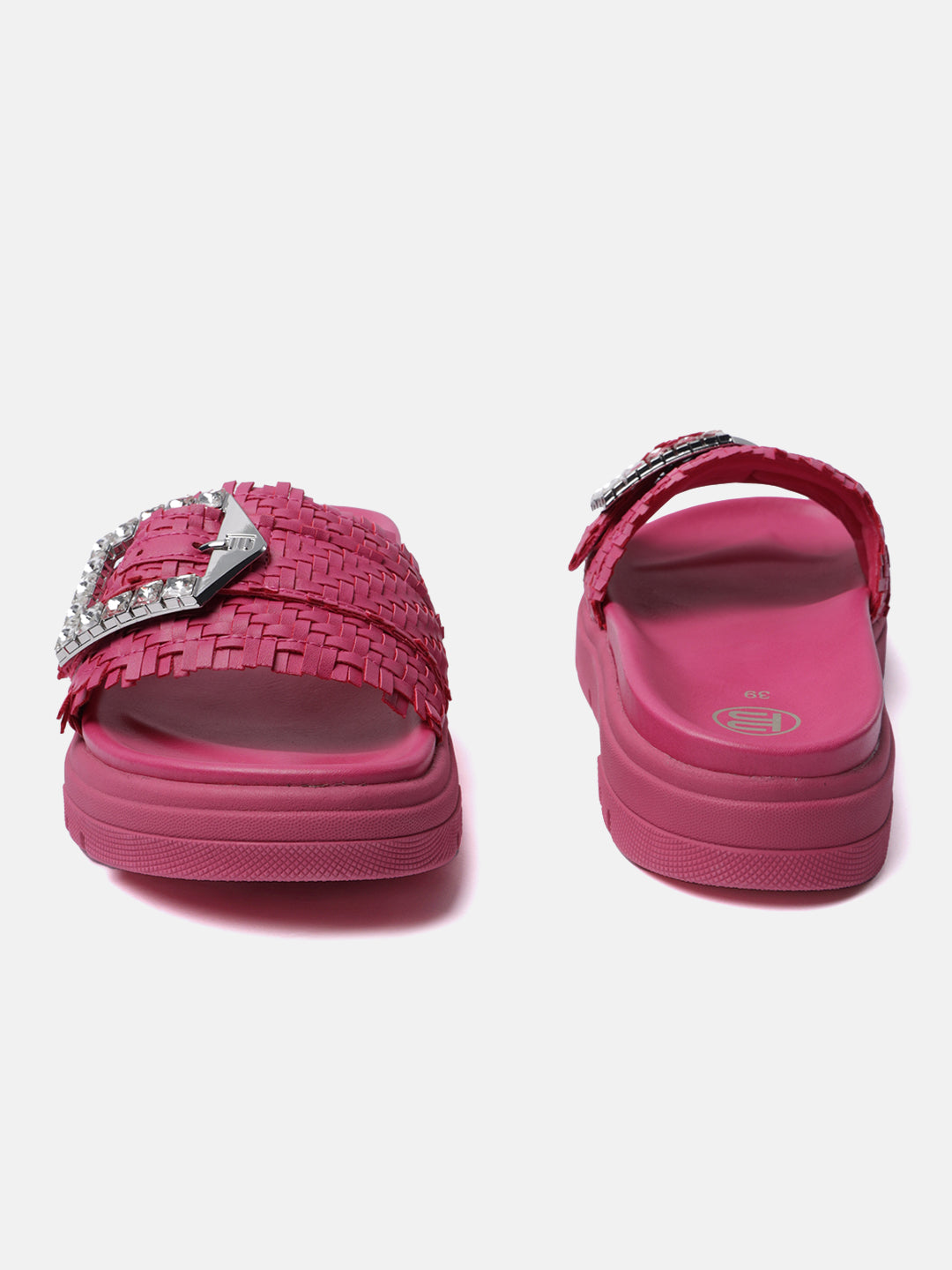 BAGATT Dalia Evo Pink Flatform sandals