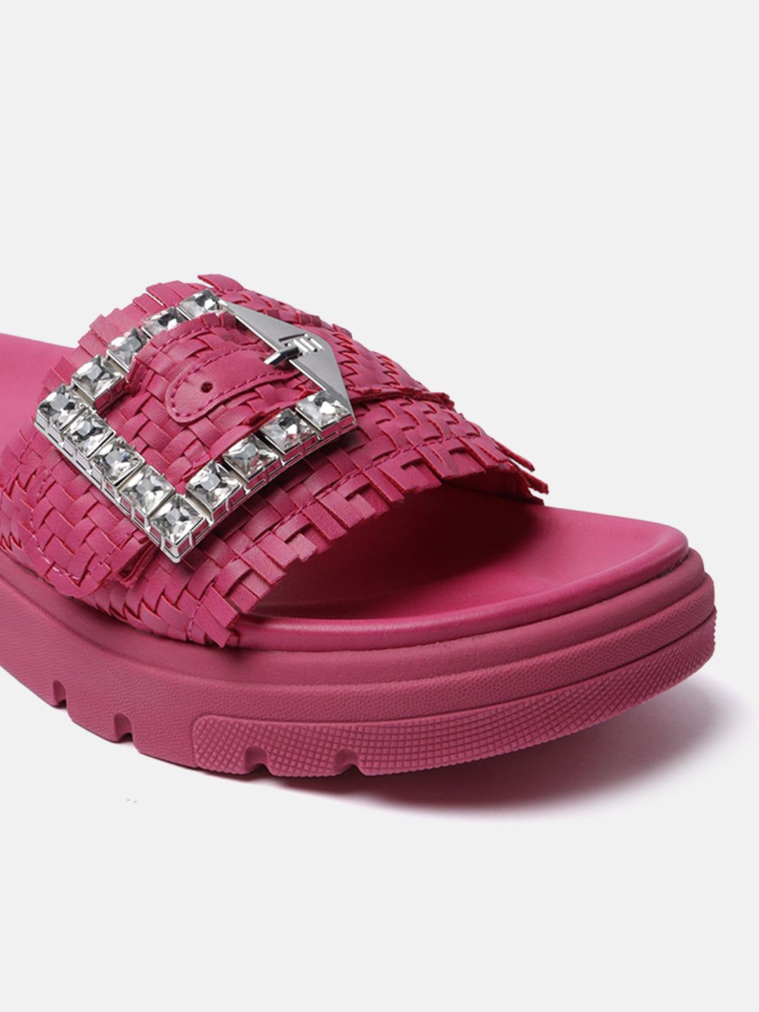 BAGATT Dalia Evo Pink Flatform sandals