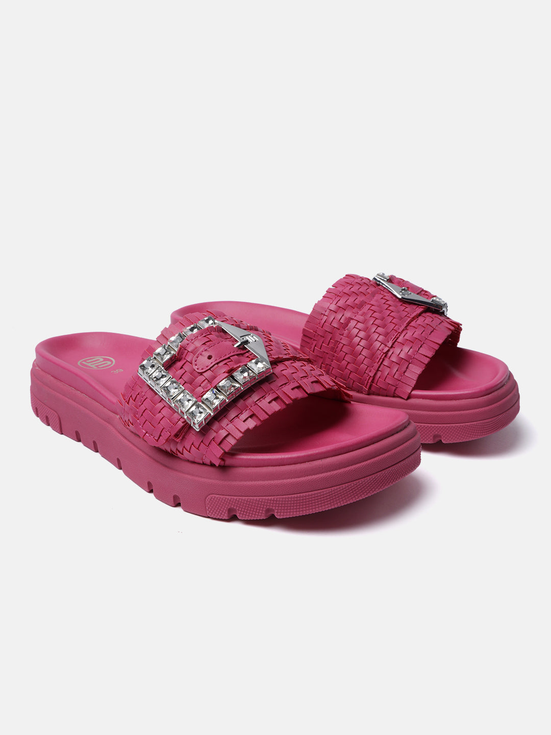 BAGATT Dalia Evo Pink Flatform sandals