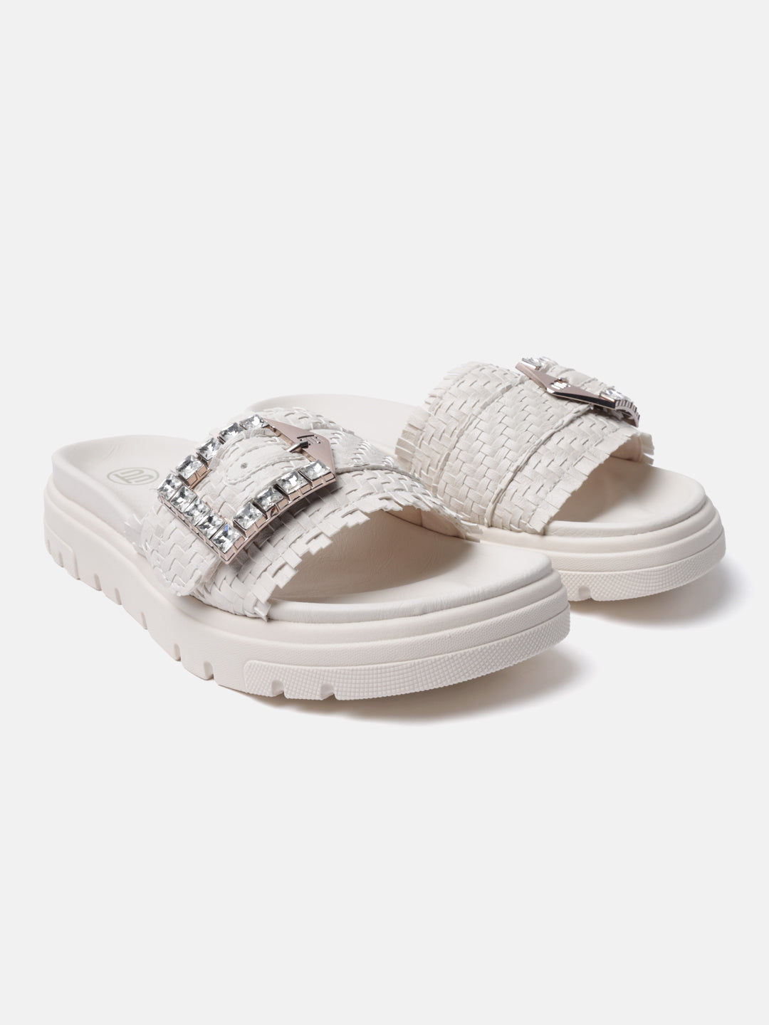 BAGATT Dalia Evo Beige Flatform sandals