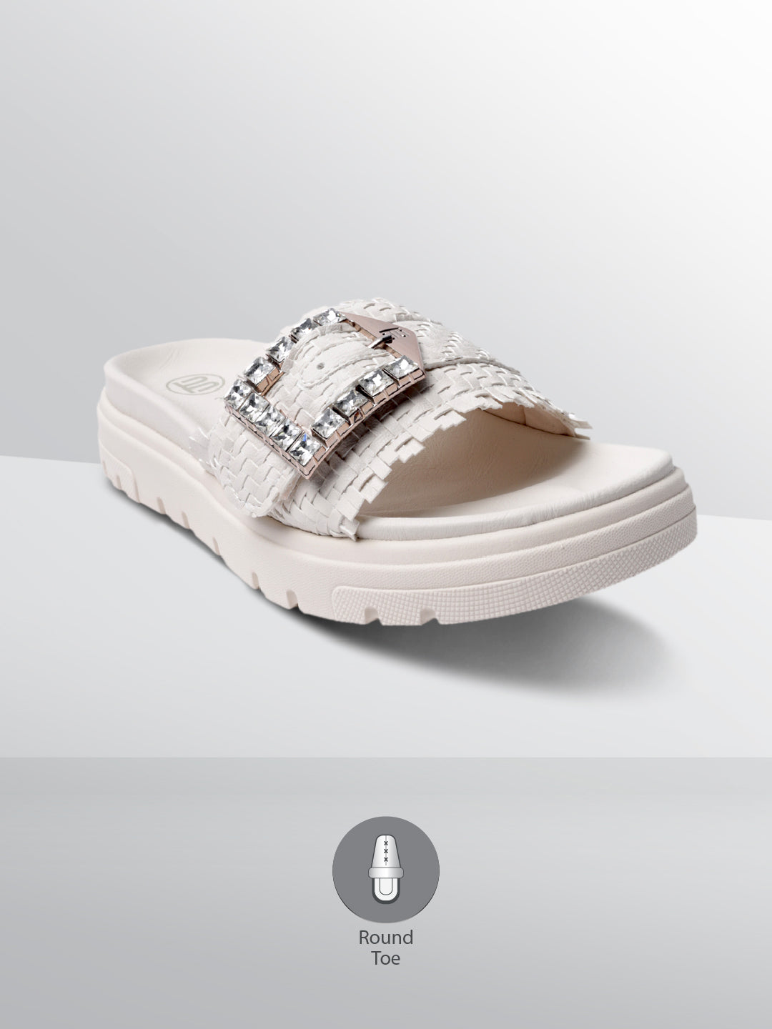 BAGATT Dalia Evo Beige Flatform sandals