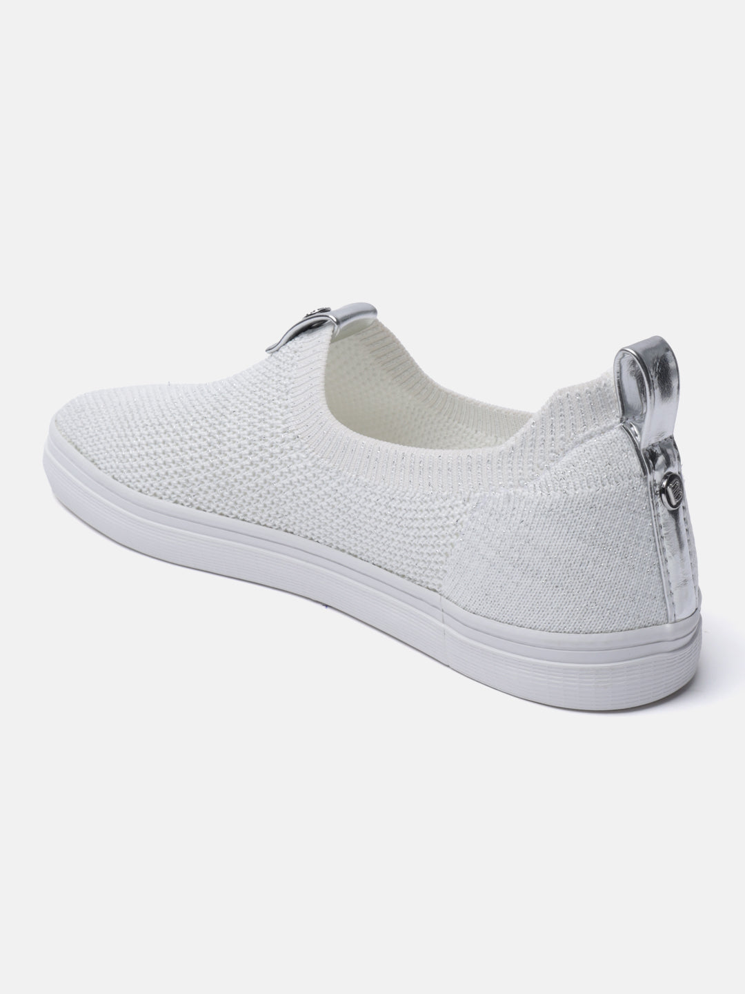 BAGATT Lali White Casuals Slip-Ons