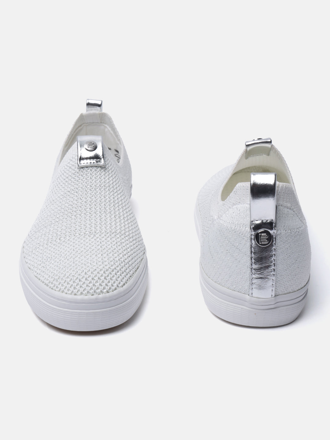BAGATT Lali White Casuals Slip-Ons