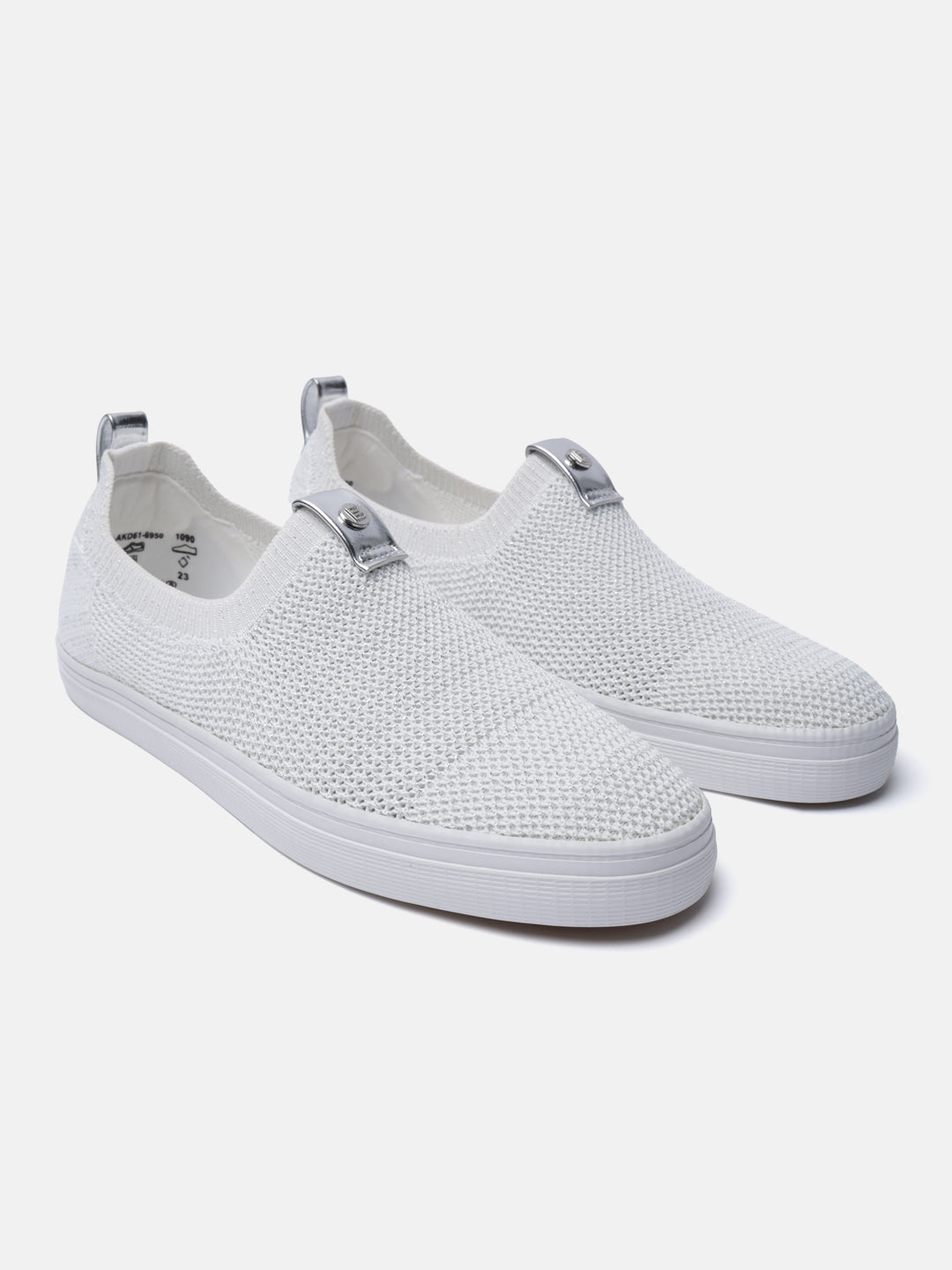 BAGATT  Lali White  Casuals Slip-Ons