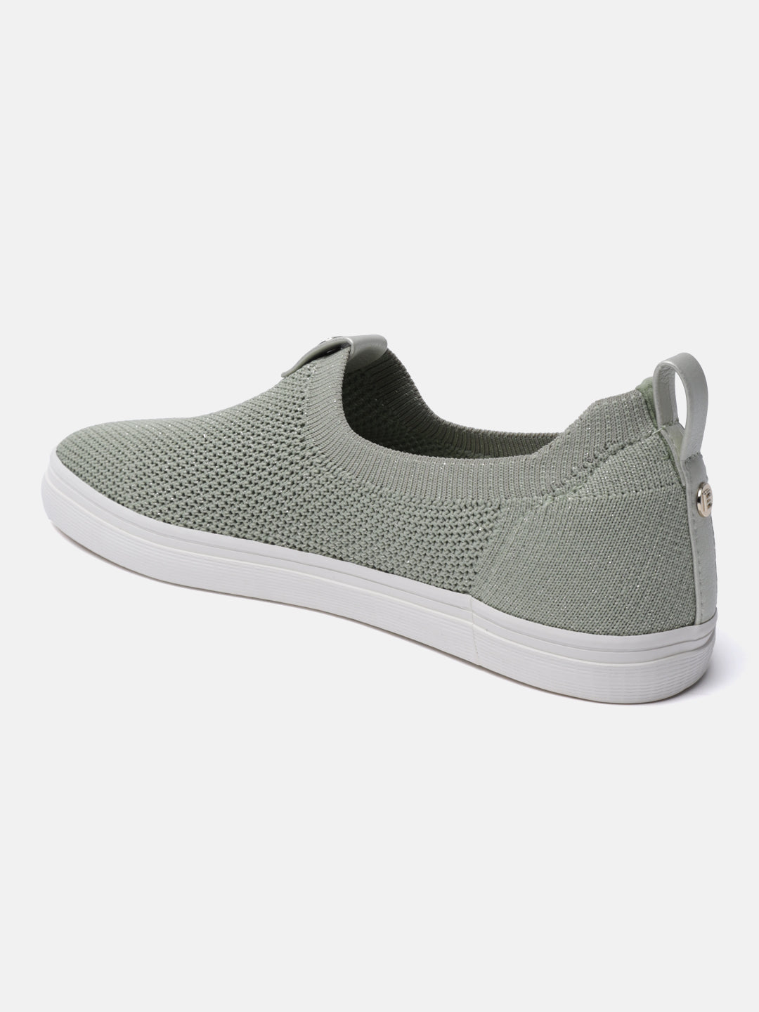 BAGATT Lali Light Green Casuals Slip-Ons
