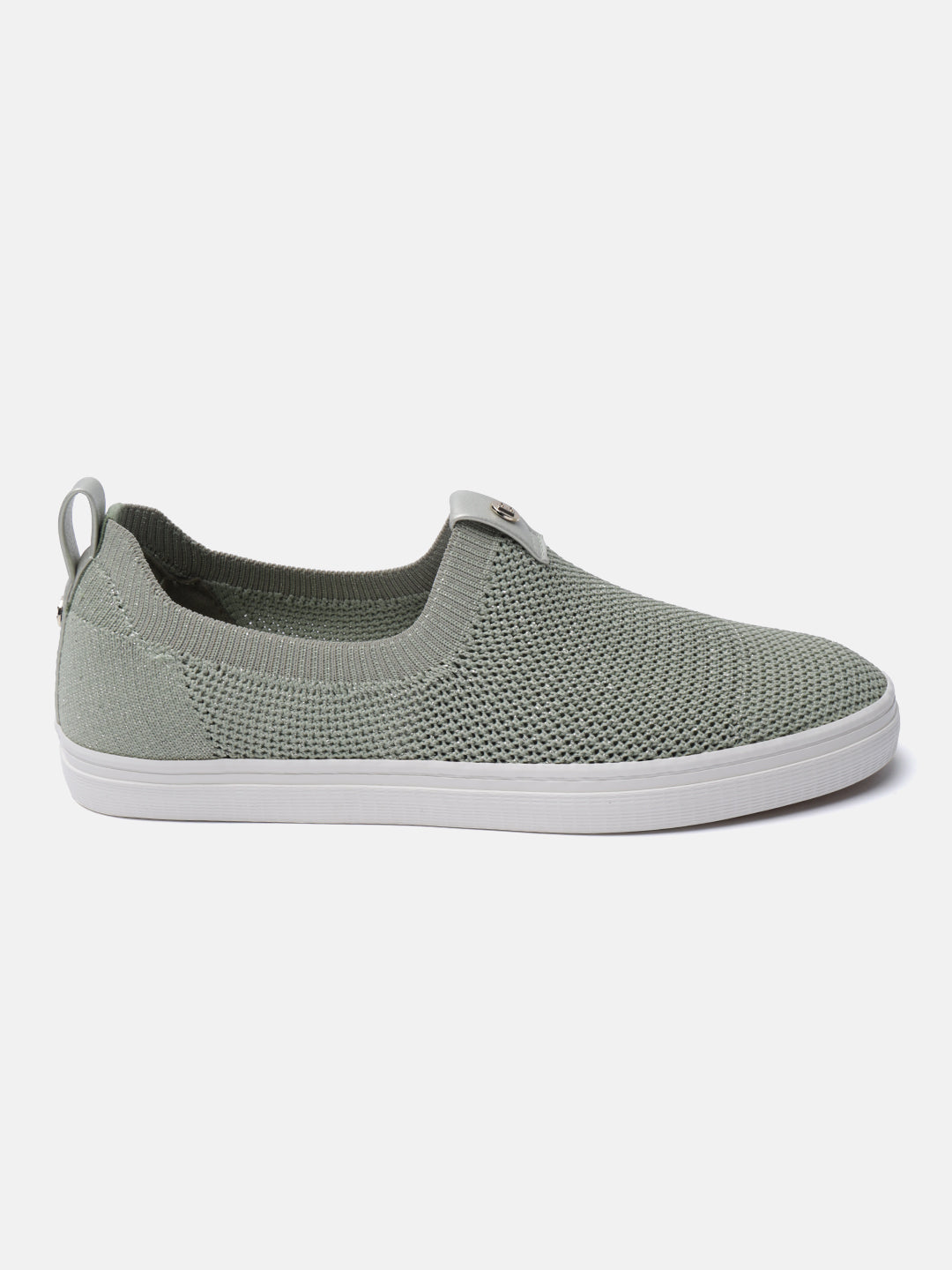 BAGATT Lali Light Green Casuals Slip-Ons