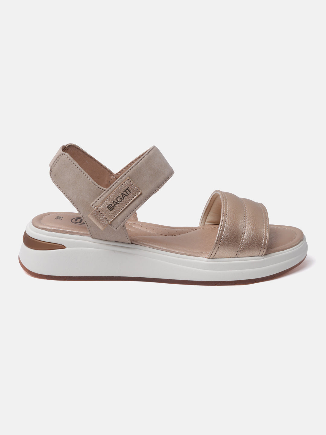 BAGATT Nira Rose Ankle strap Flatform sandals