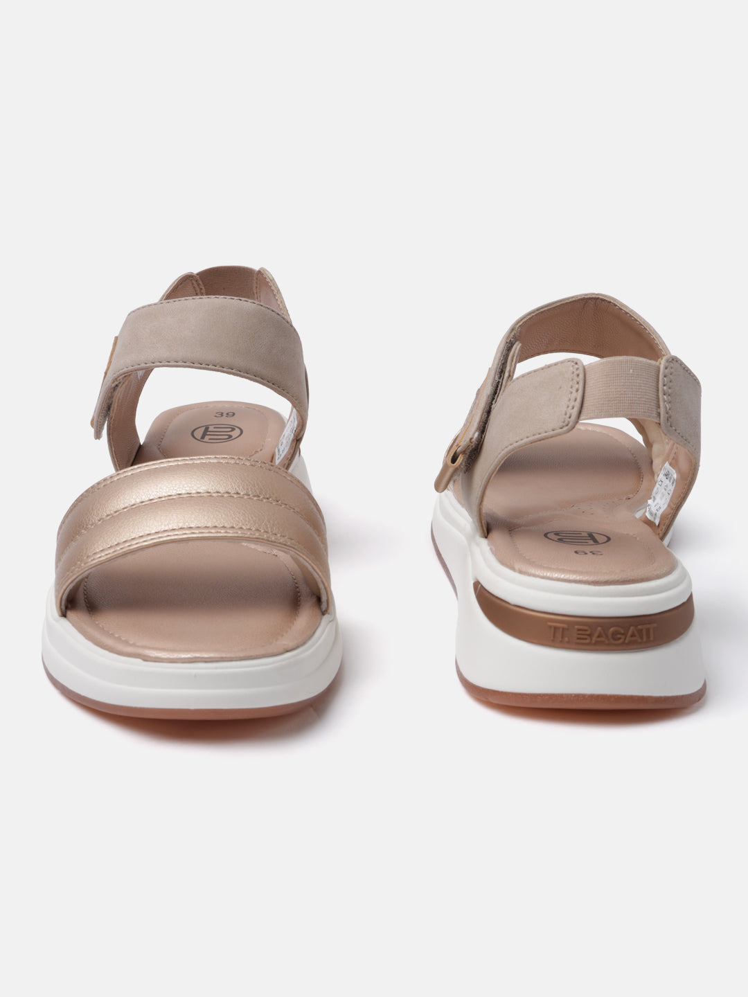 BAGATT Nira Rose Ankle strap Flatform sandals