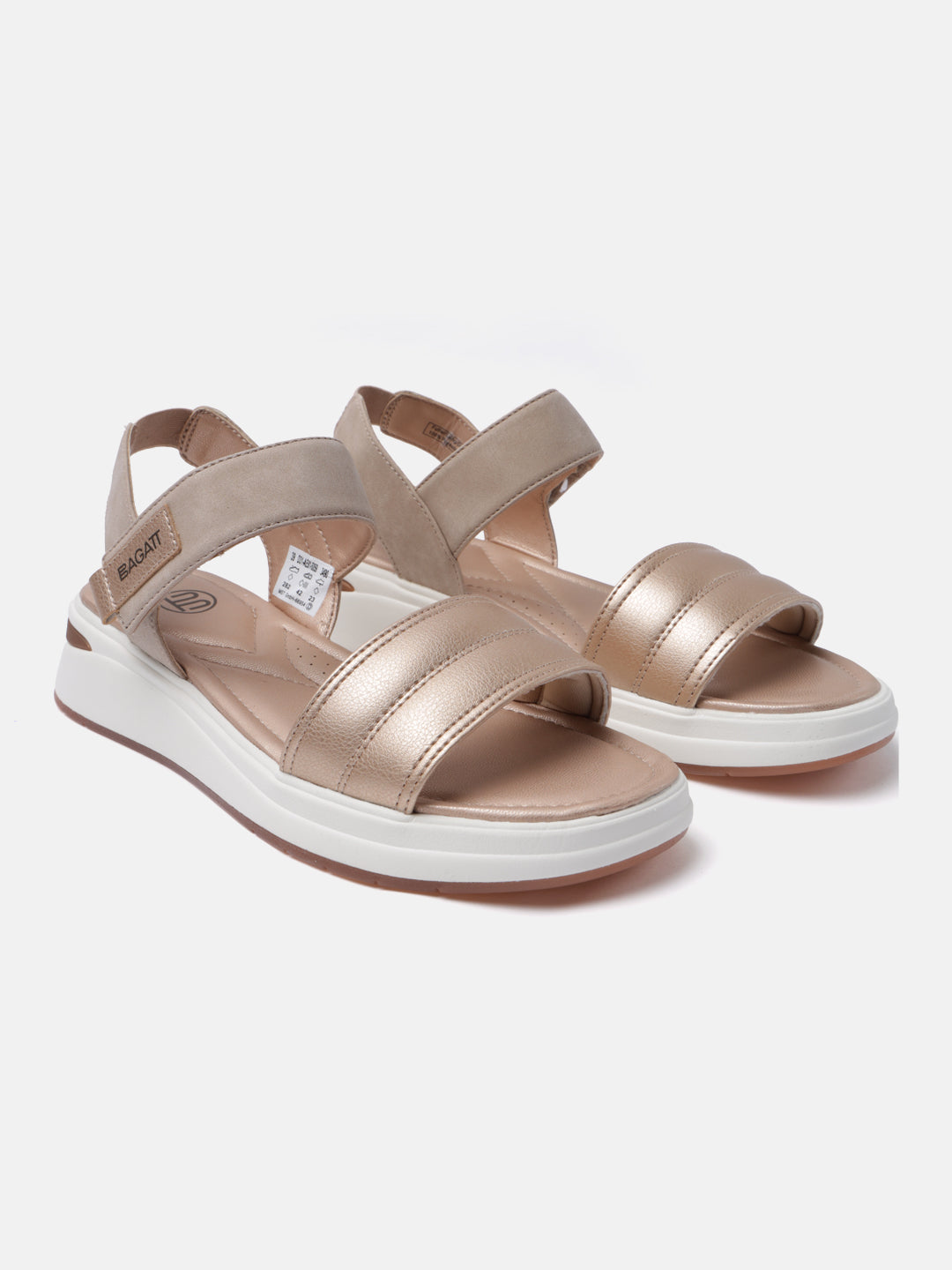 BAGATT Nira Rose Ankle strap Flatform sandals