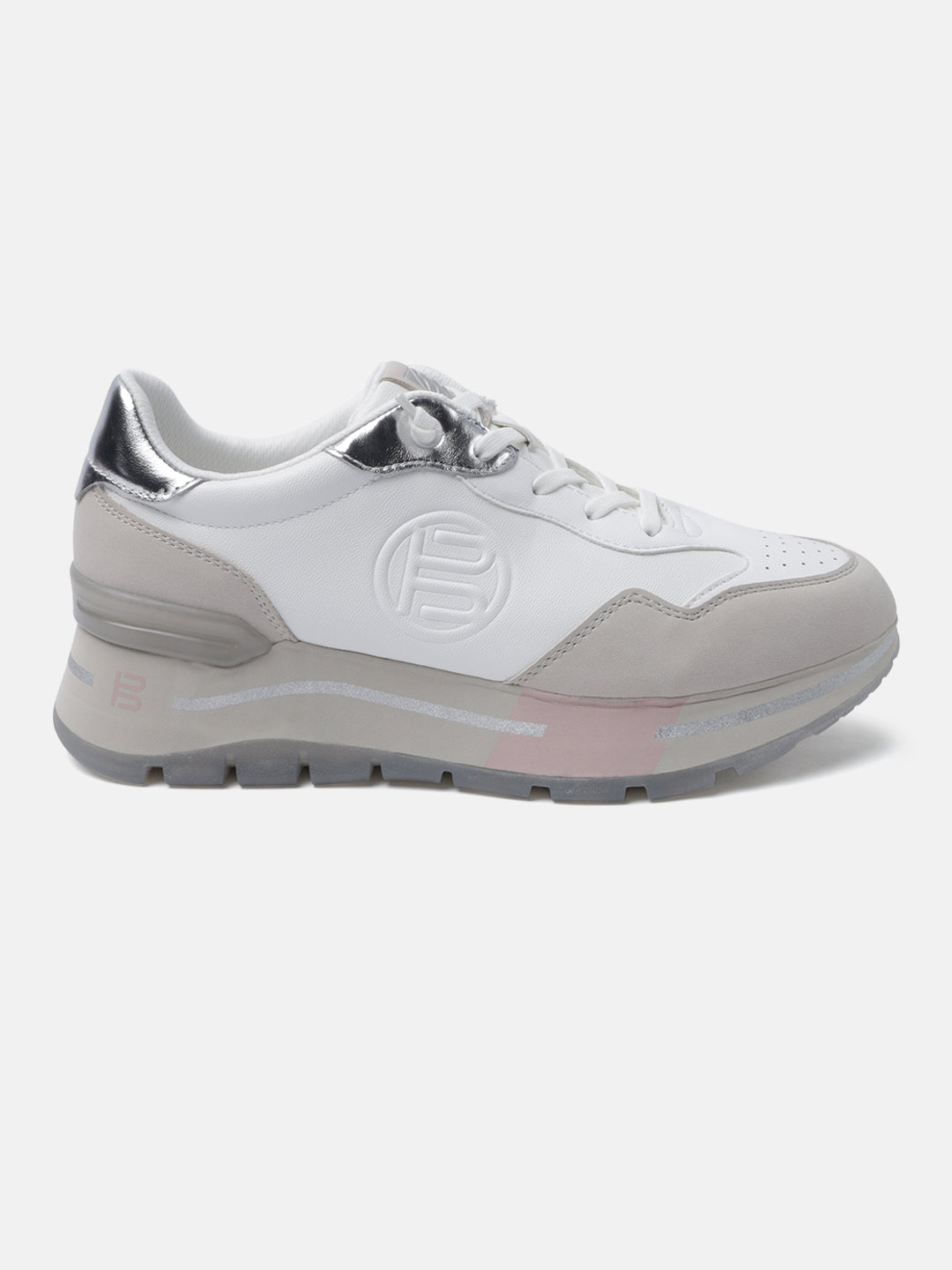 BAGATT Callisti White Mid Top Sneakers