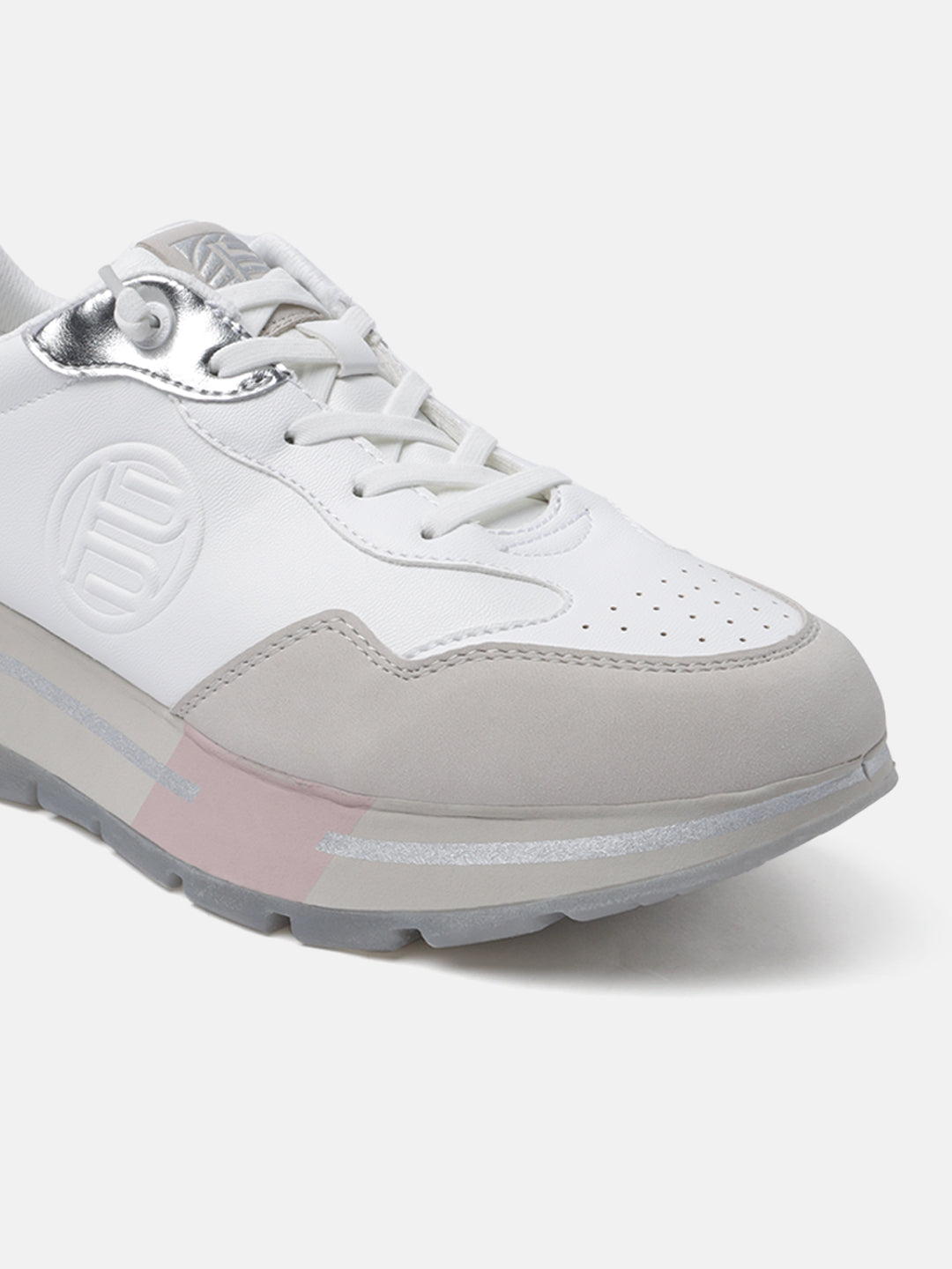BAGATT Callisti White Mid Top Sneakers