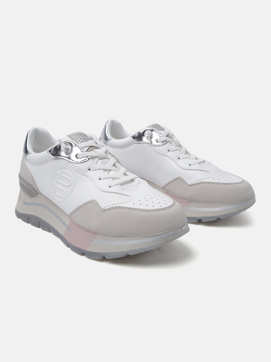 BAGATT Callisti White Mid Top Sneakers