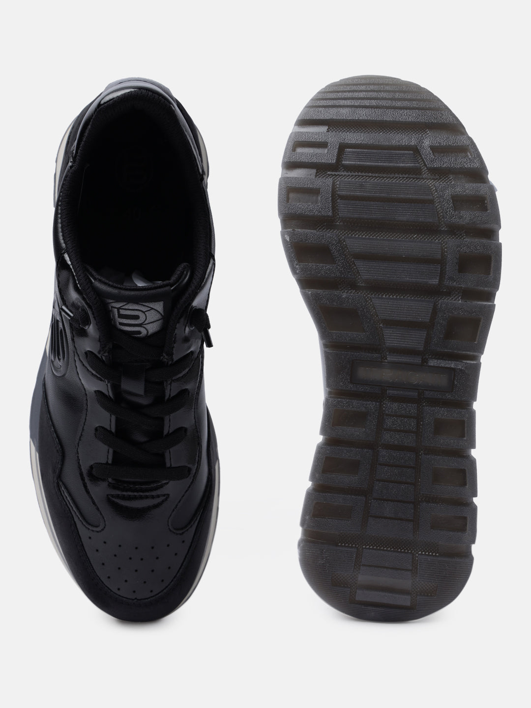 BAGATT Callisti Black Mid Top Sneakers