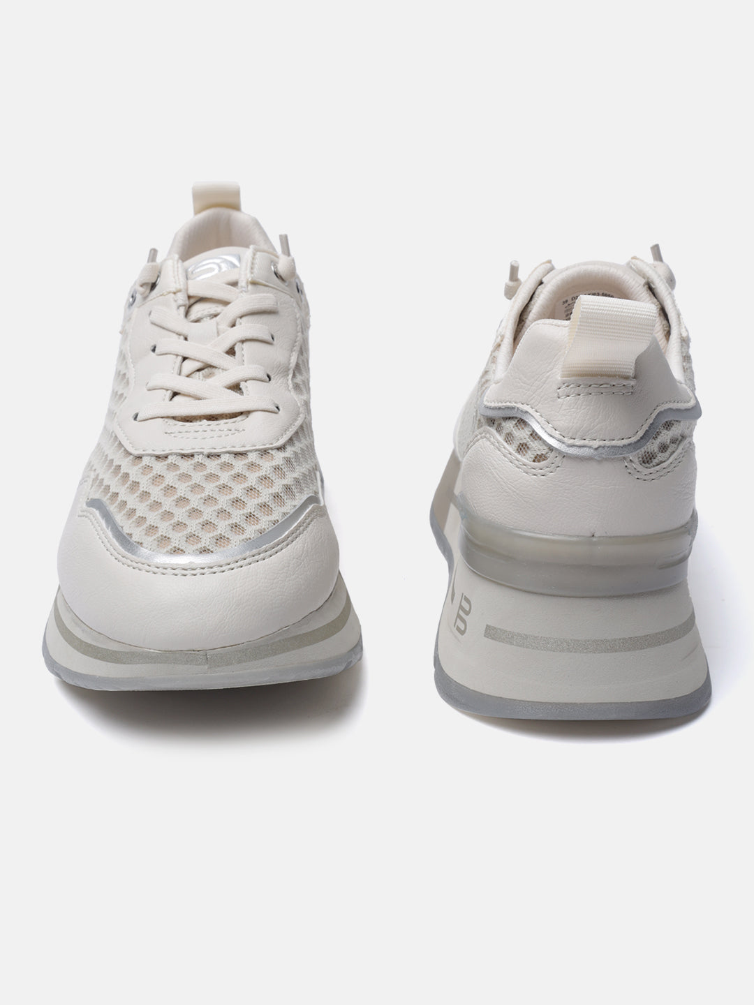 BAGATT Callisti Beige Mid Top Sneakers