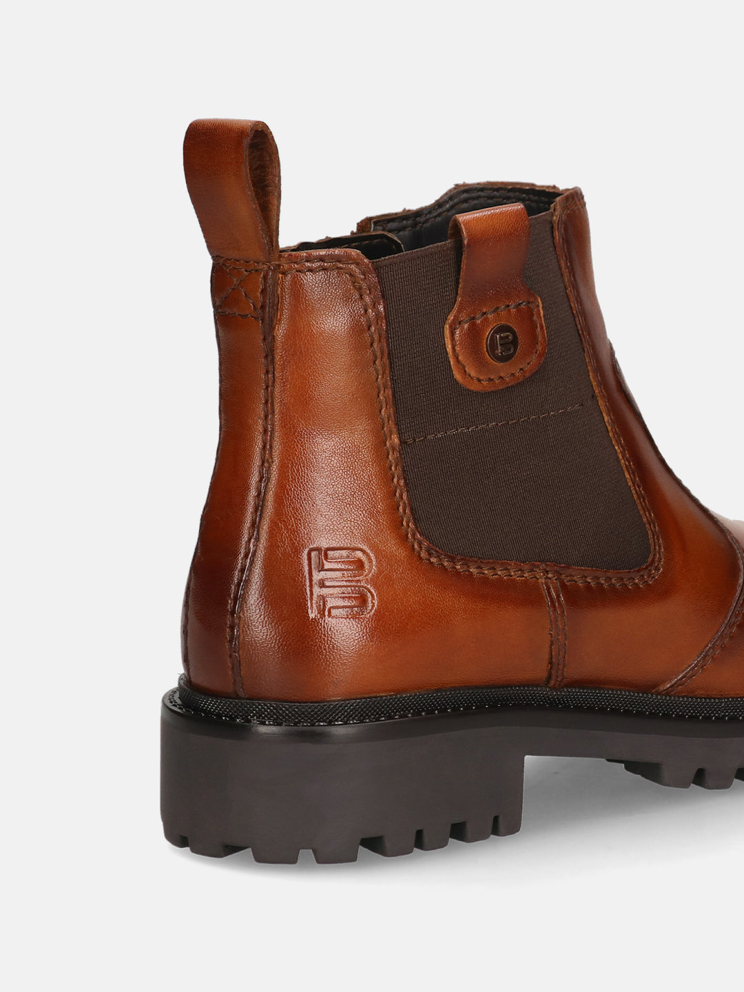 TT.BAGATT Rania Cognac Premium Leather Chelsea Boots