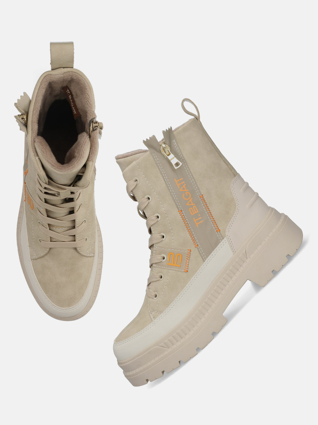 TT.BAGATT Dewin Beige Casual Boots
