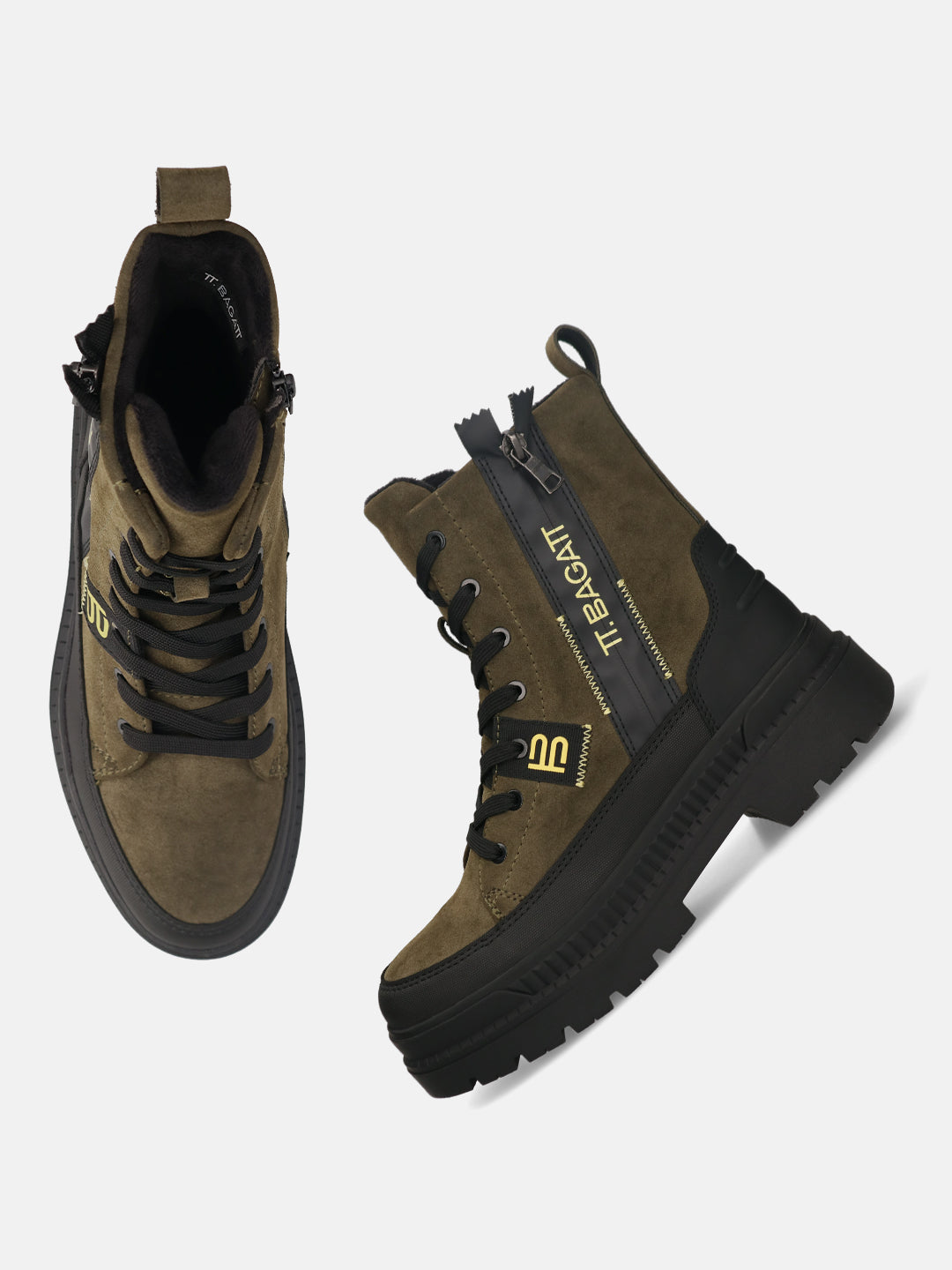 TT.BAGATT Dewin Green Casual Boots