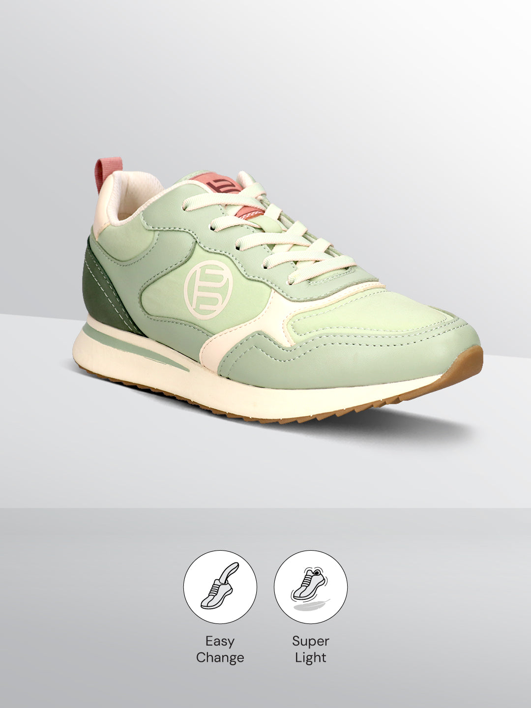 TT.BAGATT Bologna Light Green Sneakers