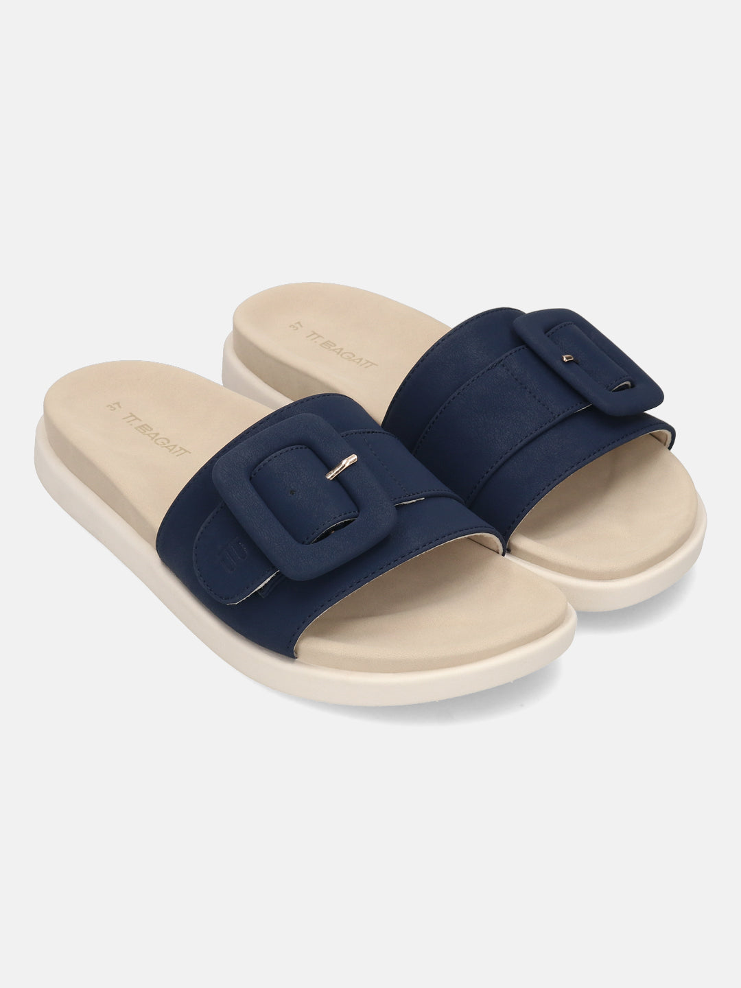 TT.BAGATT Becca dark blue Flatform Sandals