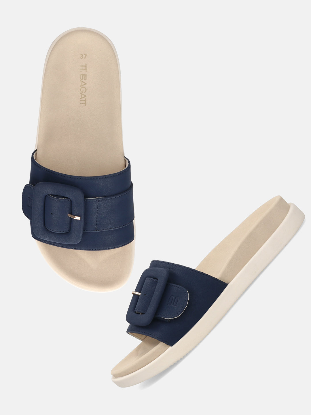 TT.BAGATT Becca dark blue Flatform Sandals