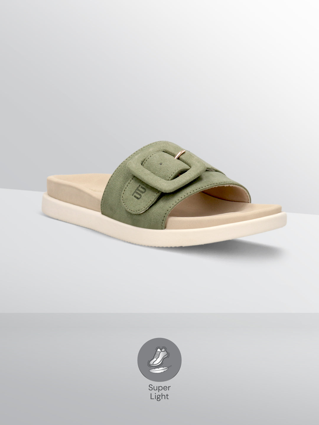 TT.BAGATT Becca green Flatform Sandals