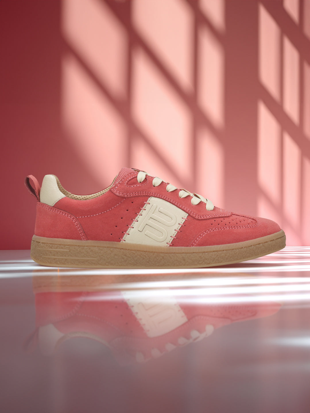 TT.BAGATT Staz light red Premium Leather Sneakers