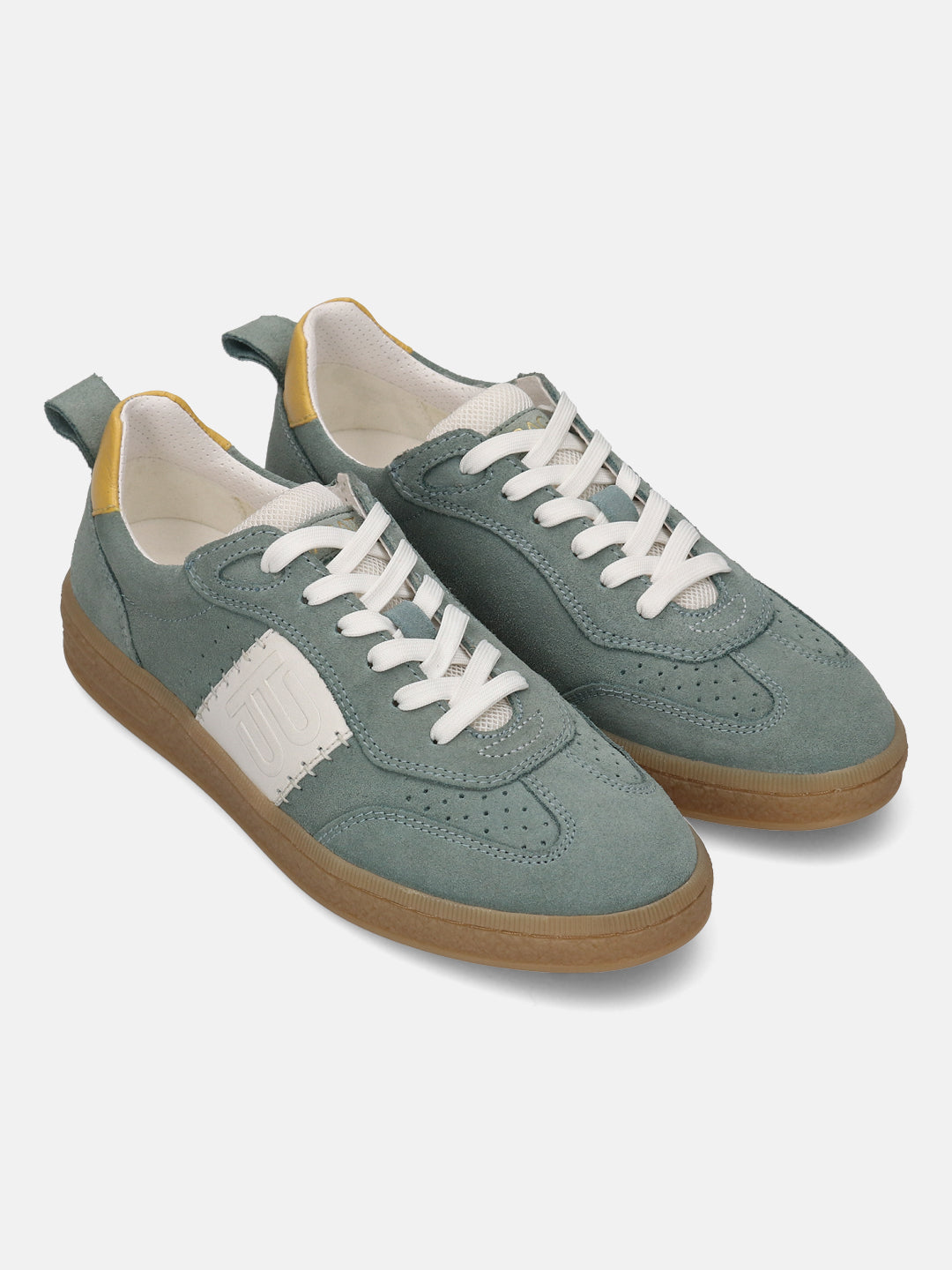 TT.BAGATT Staz light green Premium Leather Sneakers