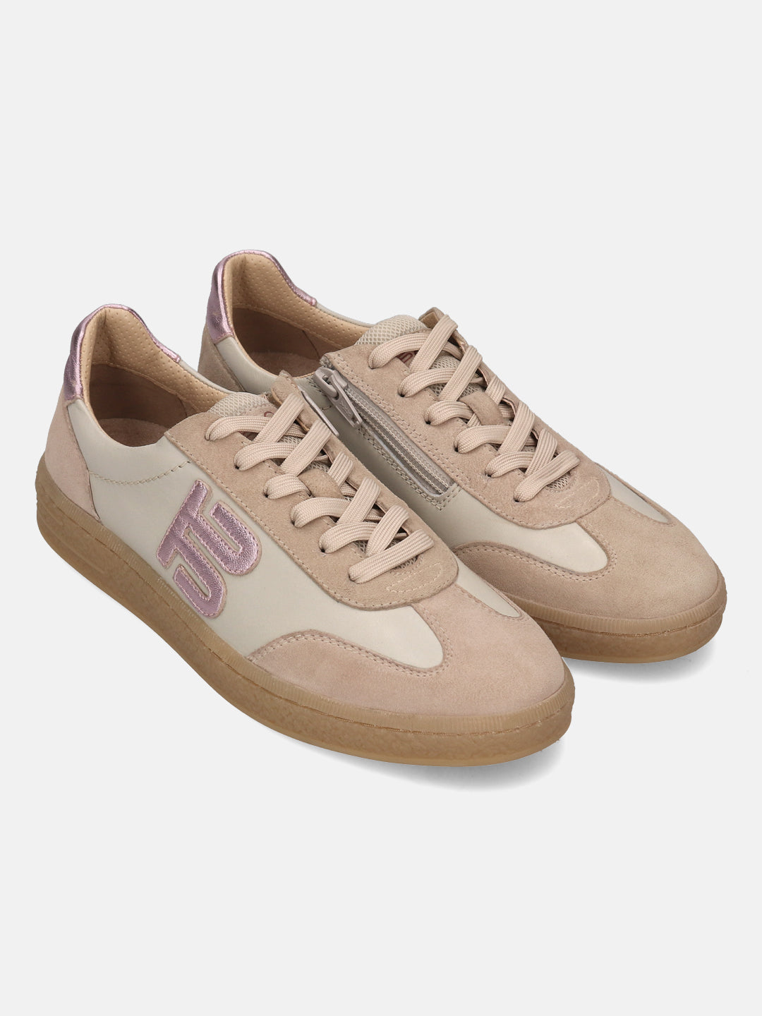 TT.BAGATT Staz sand Premium Leather Sneakers