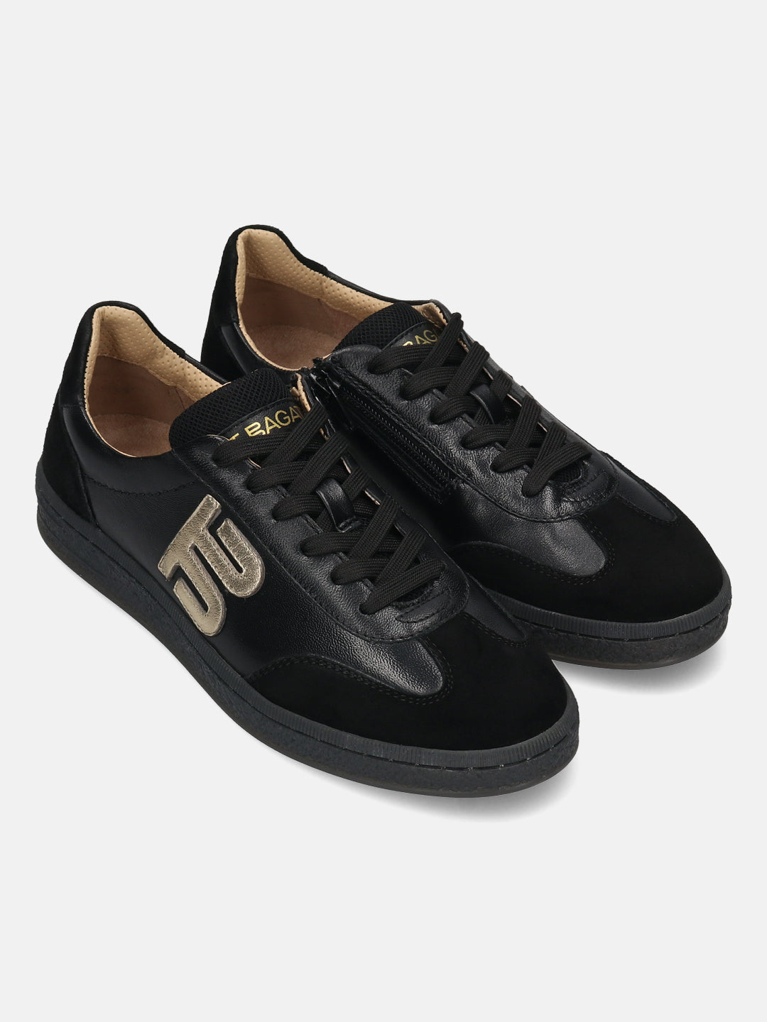 TT.BAGATT Staz black Premium Leather Sneakers