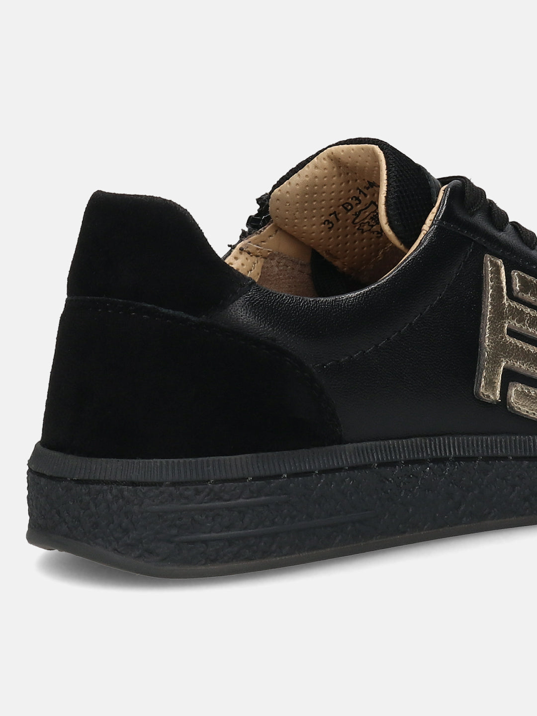 TT.BAGATT Staz black Premium Leather Sneakers
