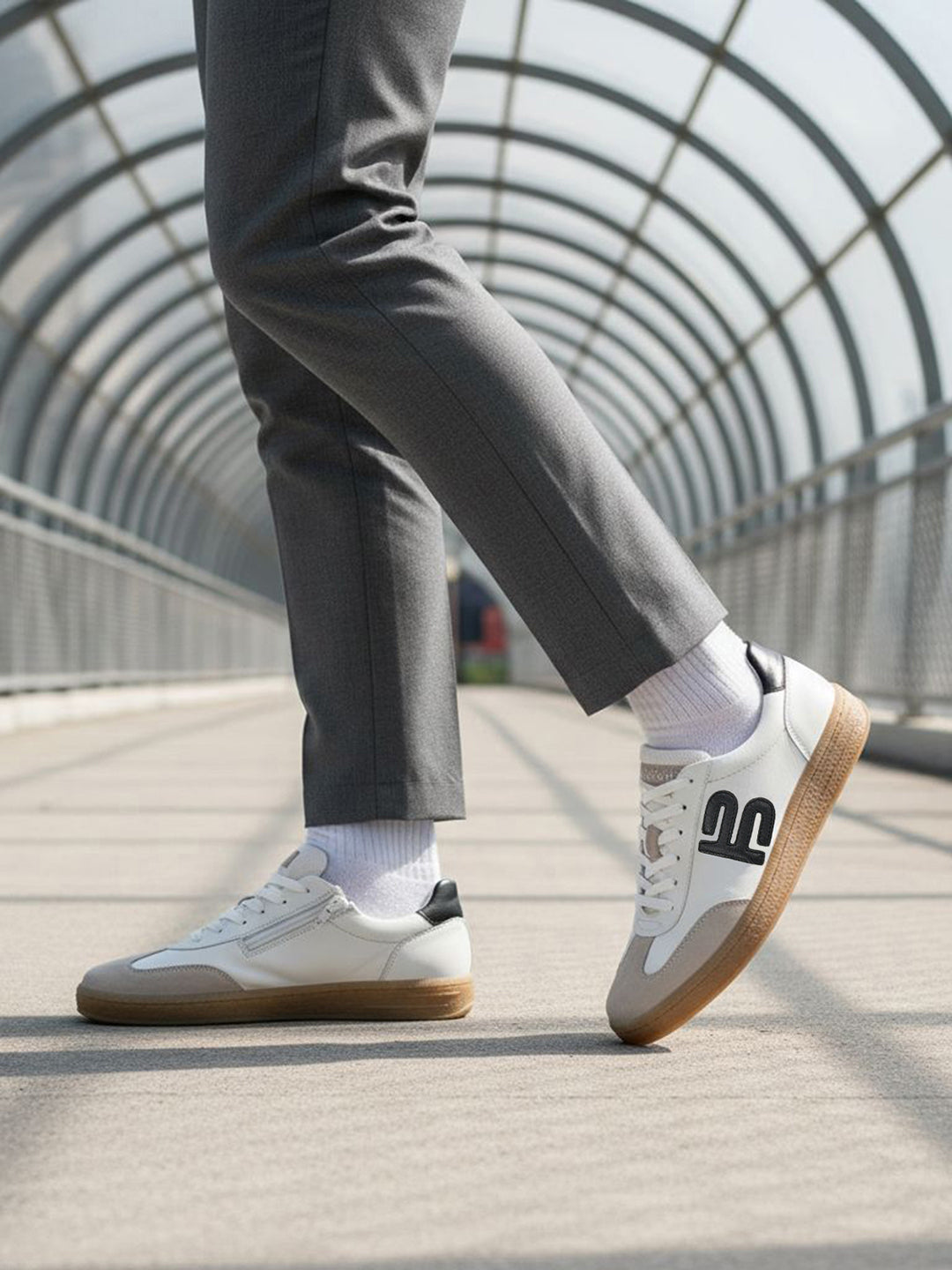 TT.BAGATT Staz white Premium Leather Sneakers