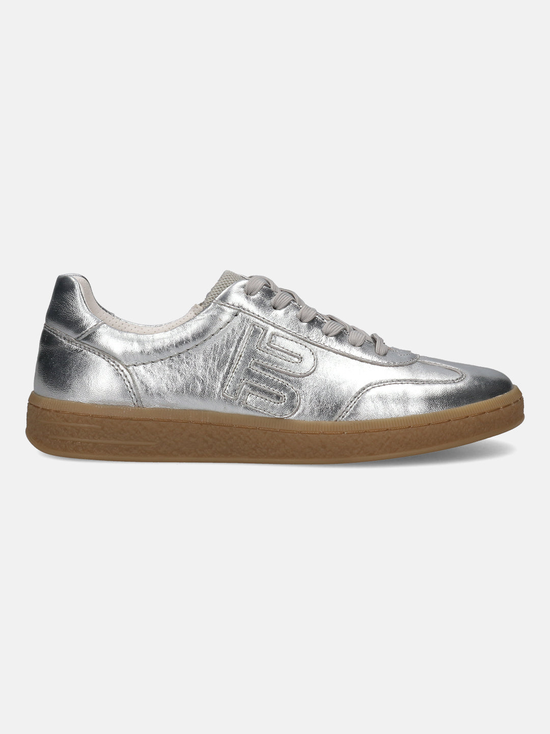 TT.BAGATT Staz silver Premium Leather Sneakers