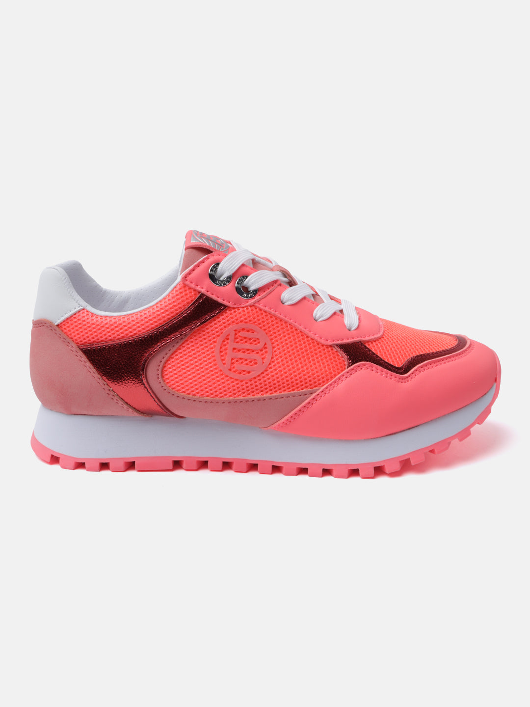 BAGATT Siena Light Red Mid Top Sneakers