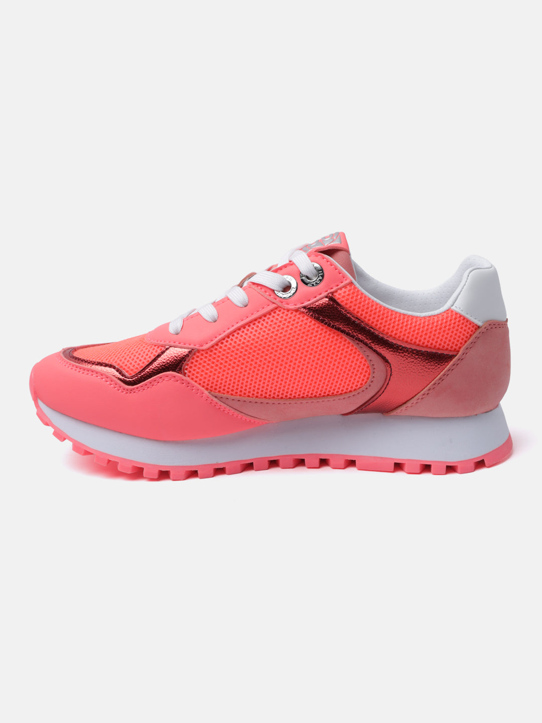 BAGATT Siena Light Red Mid Top Sneakers