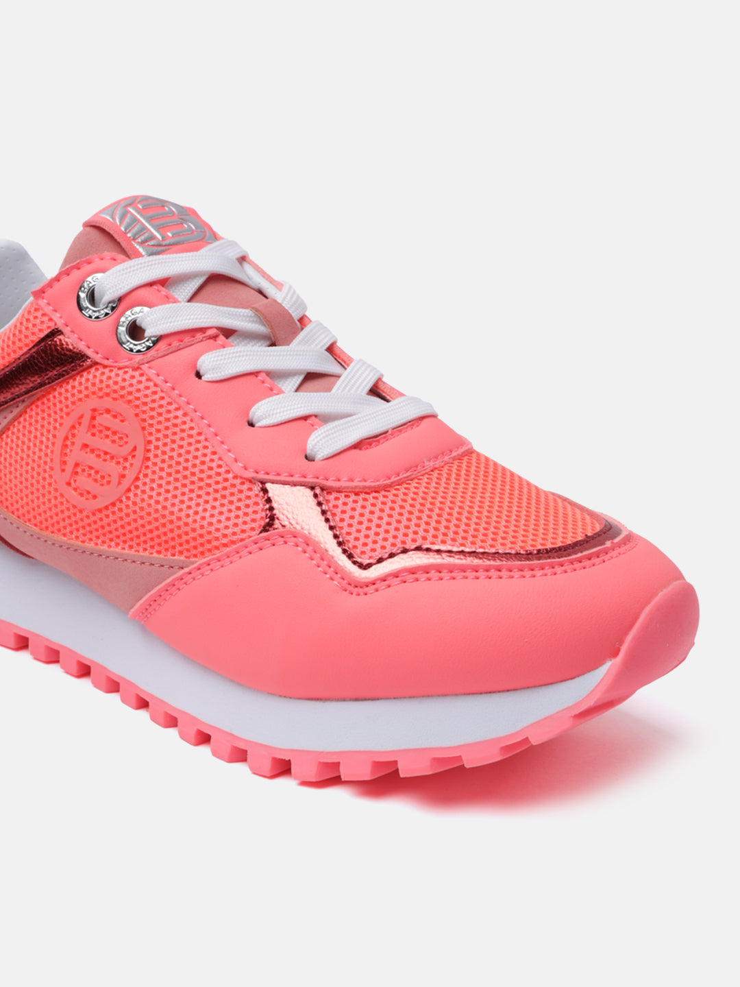 BAGATT Siena Light Red Mid Top Sneakers