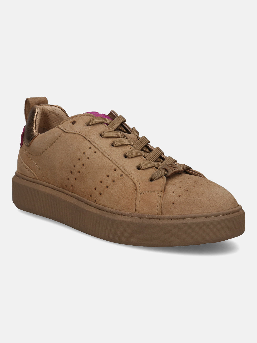 BAGATT Gina Mid-Brown Mid Top Sneakers