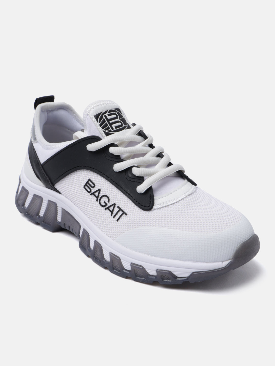 BAGATT Chi White Mid Top Sneakers