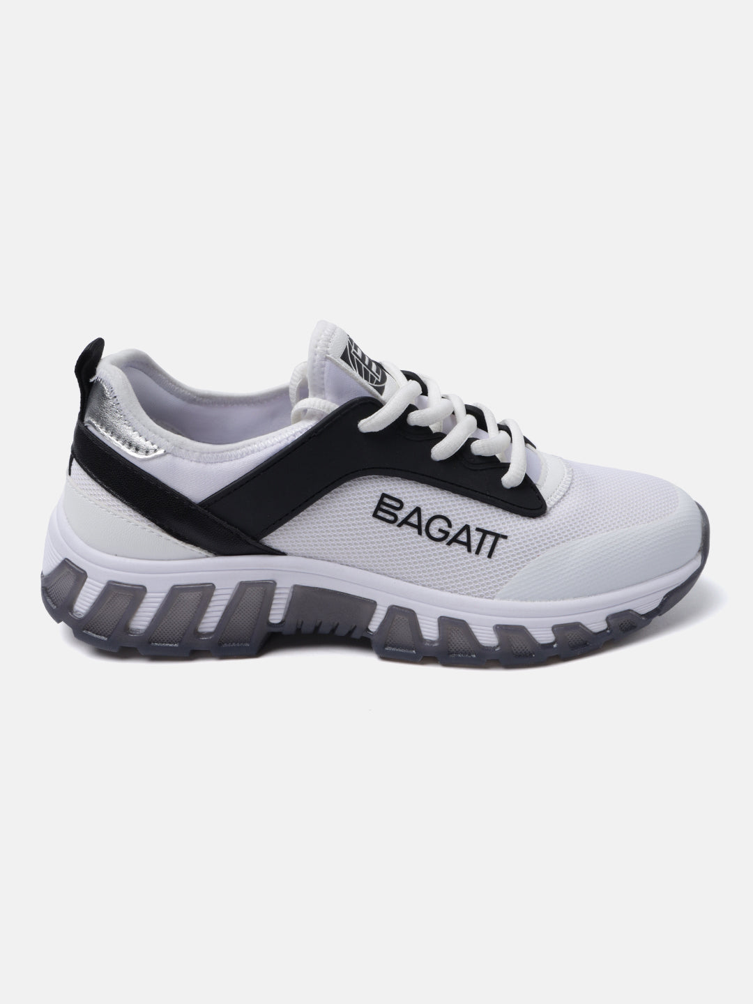 BAGATT Chi White Mid Top Sneakers