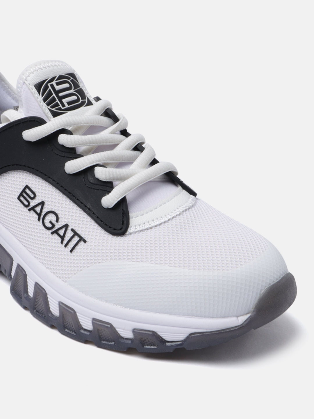 BAGATT Chi White Mid Top Sneakers