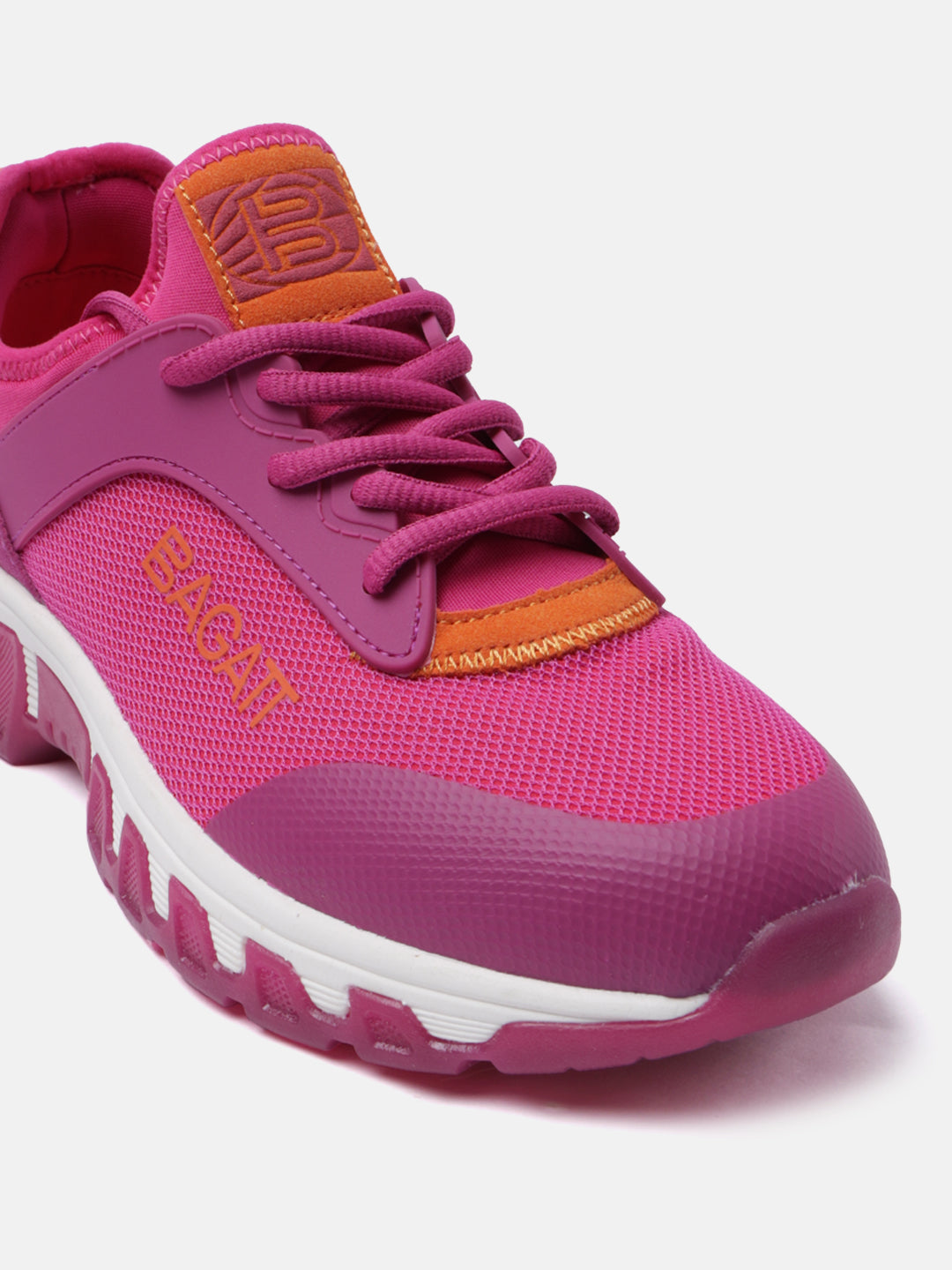BAGATT Chi Pink Mid Top Sneakers