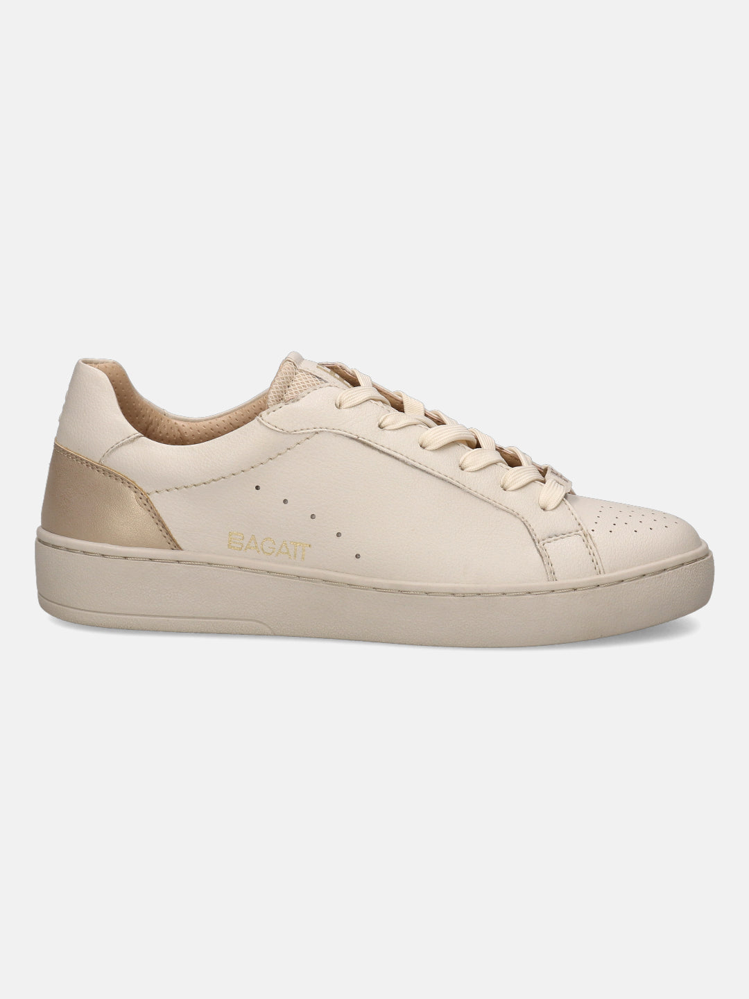 BAGATT Ferly Beige Mid Top Sneakers