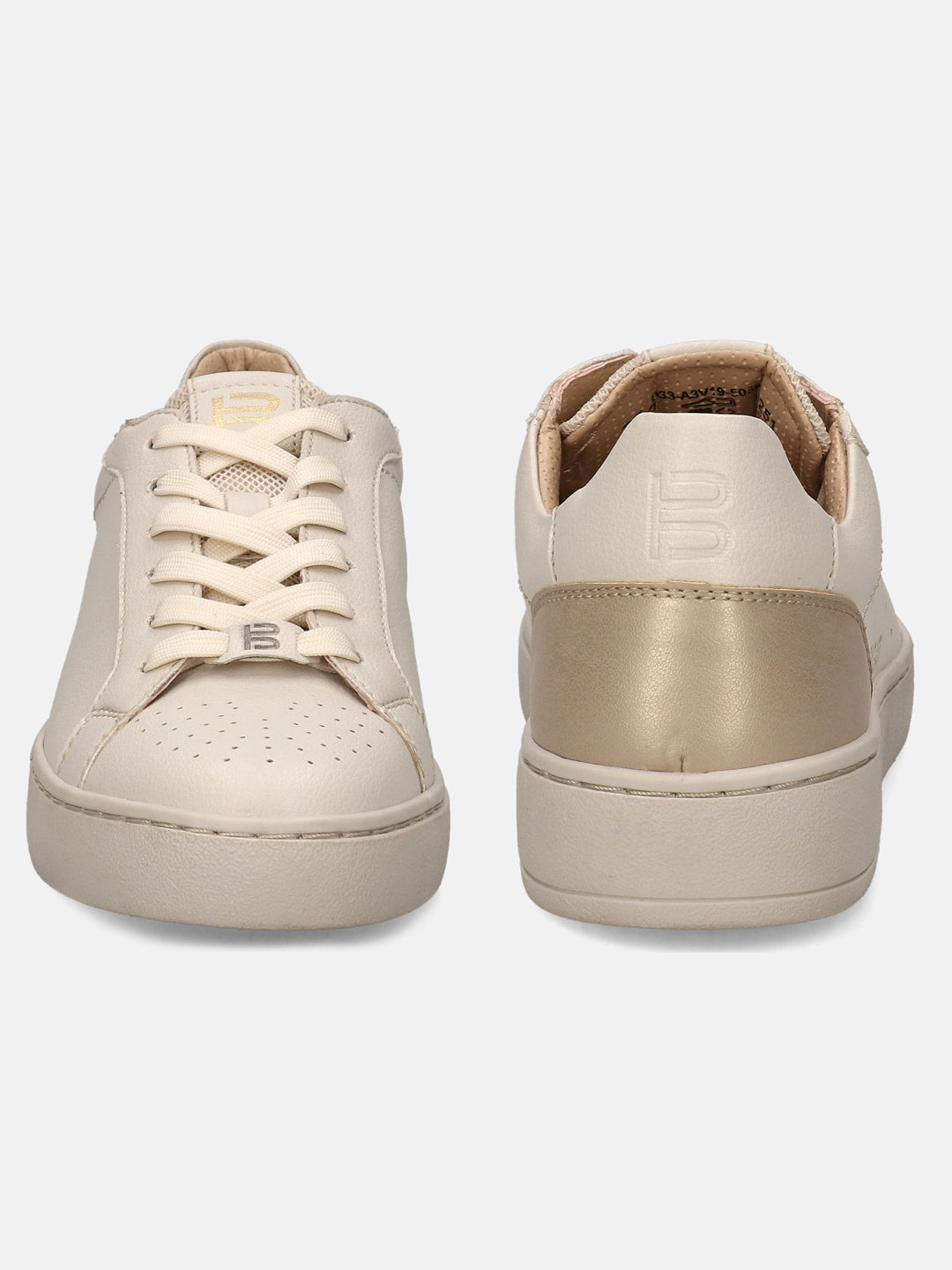 BAGATT Ferly Beige Mid Top Sneakers